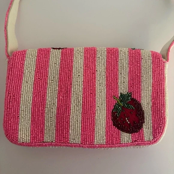 NWOT Anthropologie The Fiona Beaded Bag - Picture 9 of 14